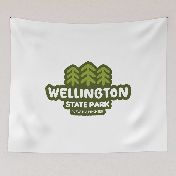 Item preview, Wellington State Park New Hampshire Green Trees designed and sold by bivenart.