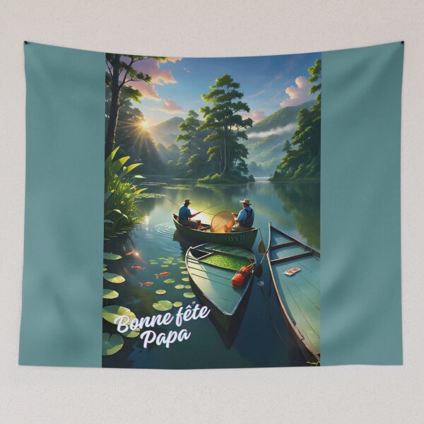 Item preview, Father's Day dads fishermen passion French designed and sold by Astralia.