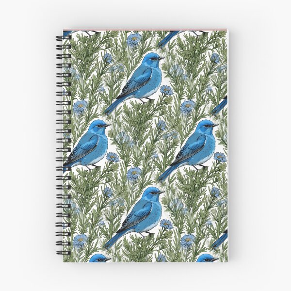 Item preview, Nevada Mountain Bluebird And Sagebrush Pattern 2 designed and sold by taiche.