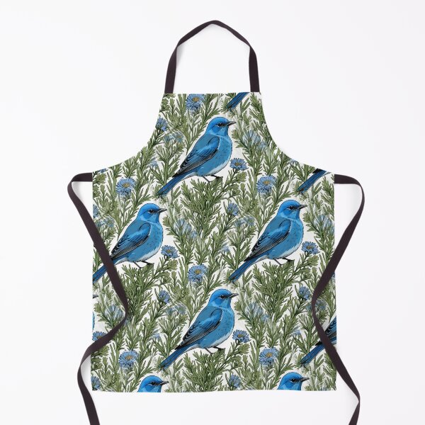 Item preview, Nevada Mountain Bluebird And Sagebrush Pattern 2 designed and sold by taiche.