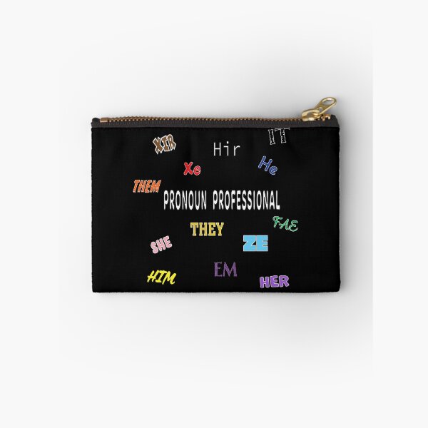 Item preview, Pronoun Professional designed and sold by BiOurPride.