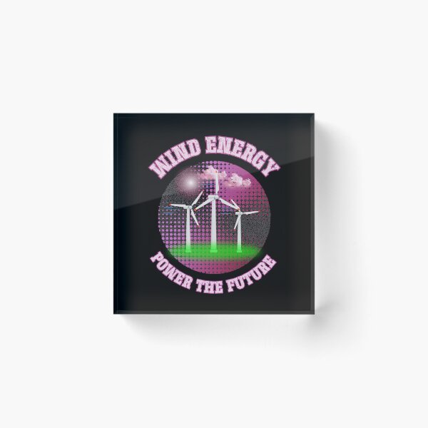 Item preview, WIND ENERGY POWER THE FUTURE clean tech energy design designed and sold by Jt41.
