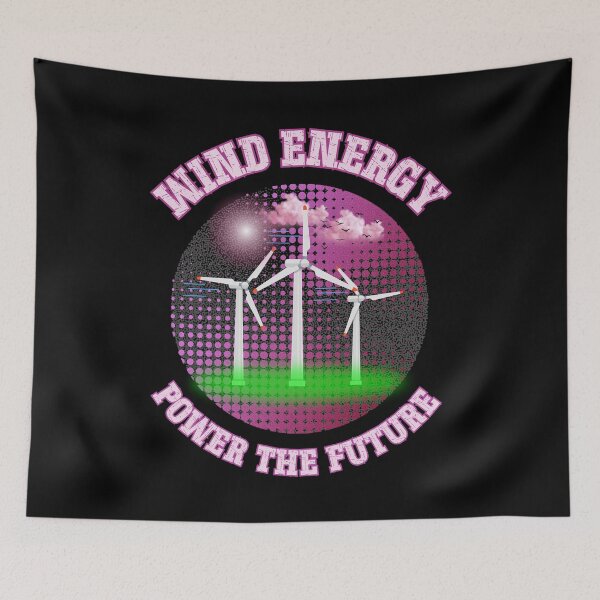 Item preview, WIND ENERGY POWER THE FUTURE clean tech energy design designed and sold by Jt41.