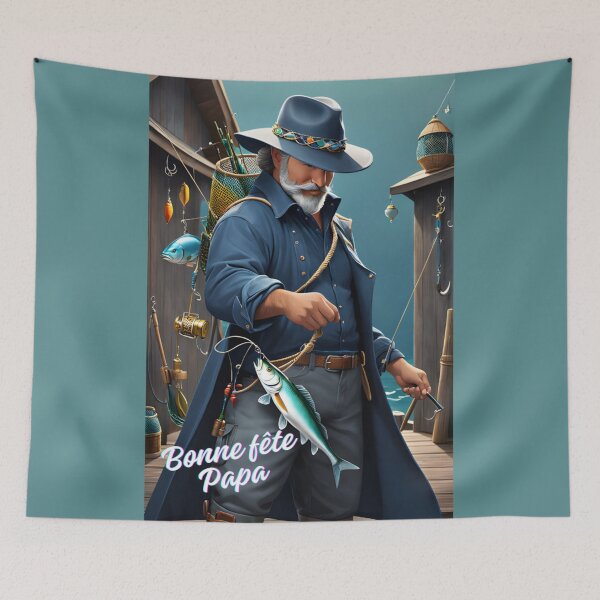 Item preview, Father's Day French fishermen dads designed and sold by Astralia.