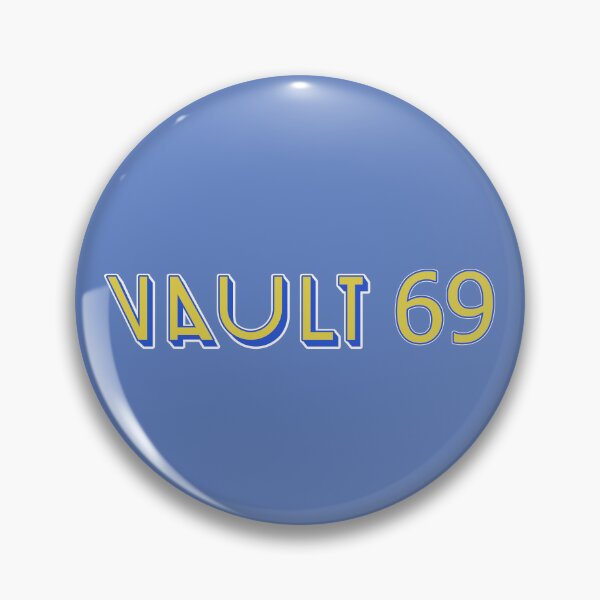 Item preview, Vault 69 Logo designed and sold by DeadPanDesigns.