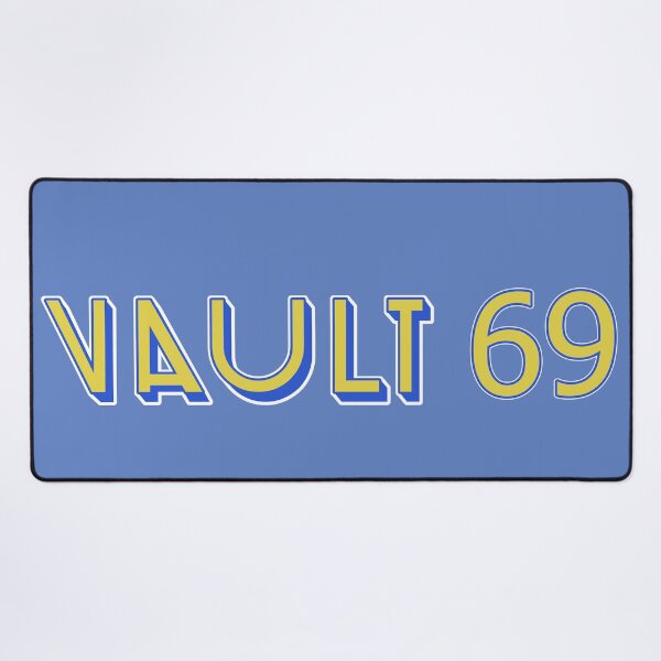 Item preview, Vault 69 Logo designed and sold by DeadPanDesigns.