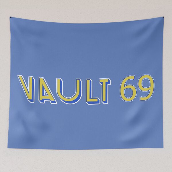Item preview, Vault 69 Logo designed and sold by DeadPanDesigns.