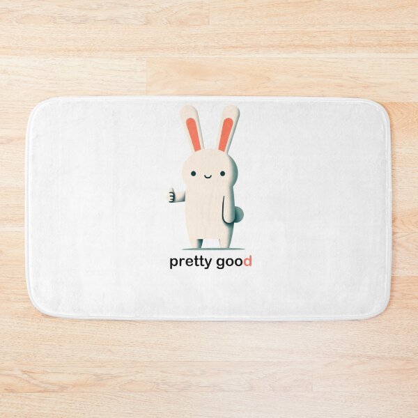 Item preview, Cute bunny, thumbs up gesture: pretty good designed and sold by perfect-radius.