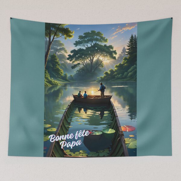 Item preview, Father's Day dads passionate about French fishing designed and sold by Astralia.