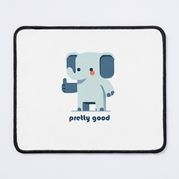 Item preview, Cute elephant, thumbs up gesture: pretty good designed and sold by perfect-radius.