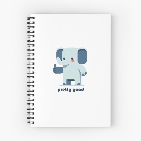 Item preview, Lindo elefante, gesto de pulgar hacia arriba: bastante bueno designed and sold by perfect-radius.