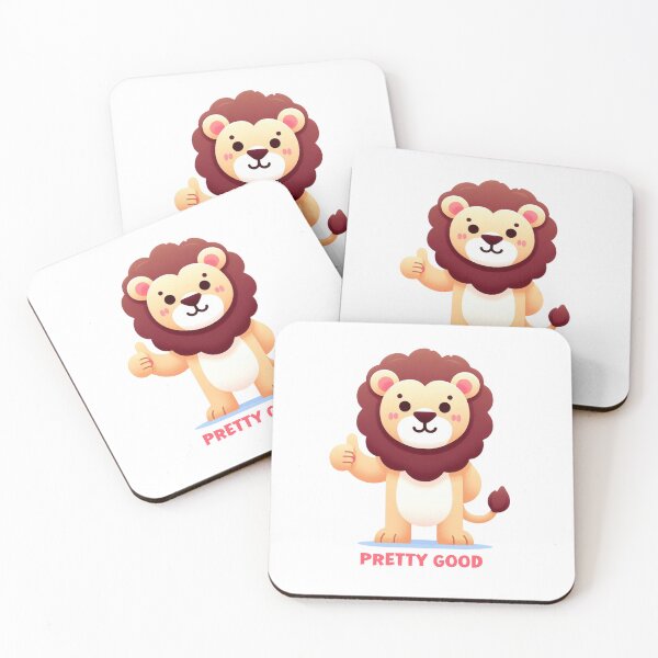 Item preview, Cute lion, thumbs up gesture: pretty good designed and sold by perfect-radius.
