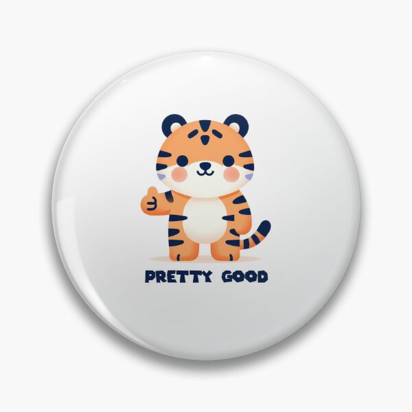 Item preview, Cute tiger, thumbs up gesture: pretty good designed and sold by perfect-radius.