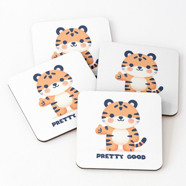 Item preview, Cute tiger, thumbs up gesture: pretty good designed and sold by perfect-radius.