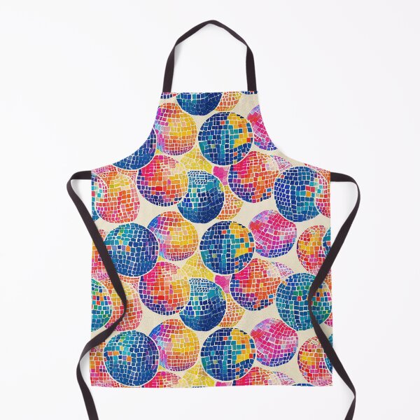 Item preview, Disco Balls colorful rainbow design on White designed and sold by NikkofTime.