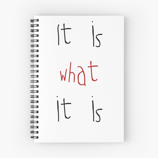 Item preview, Copy of It is what it is Quote designed and sold by Samanthi007.