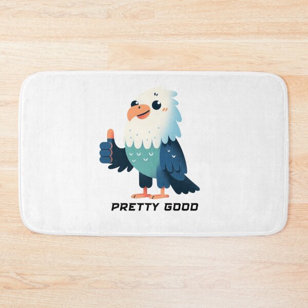 Item preview, Cute eagle, thumbs up gesture: pretty good designed and sold by perfect-radius.
