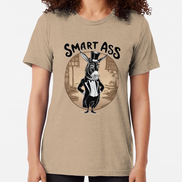 Item preview, Smart Ass, FunnyFits70, Donkey, Tuxedo, SmartAss, Humor, Decor, Sophisticated, AnimalArt, Witty, Funny, Unique, Elegant, Charming, Barnyard, Stylish, Gift, Illustration designed and sold by FunnyFits70.
