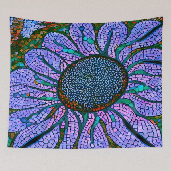 Item preview, Floral Radiance: Mosaic Flower Design designed and sold by GrizzlyCollective.