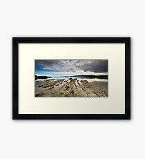 Sharks tooth graveyard Framed Print