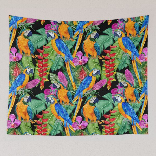 Item preview, Tropical Macaws  designed and sold by Sketchbook Designs.