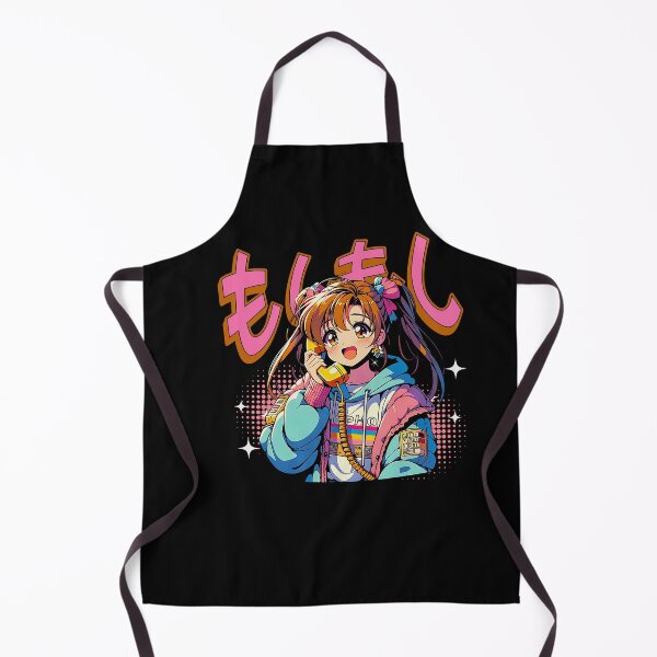 Item preview, Moshi Moshi! Retro 90s vibes Old school phone call designed and sold by Japatonic Shop.