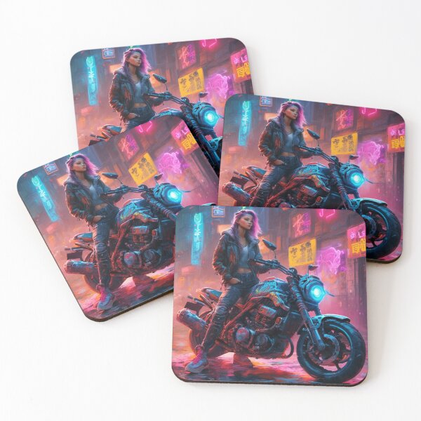 Item preview, Cyberpunk Lady Choom designed and sold by DeadPanDesigns.