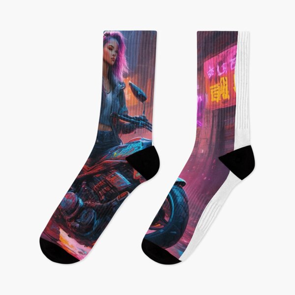 Item preview, Cyberpunk Lady Choom designed and sold by DeadPanDesigns.