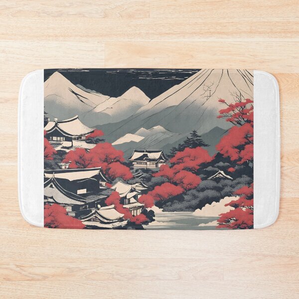 Item preview, red trees japan designed and sold by cloudzer0000.