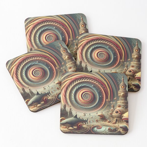 Item preview, Cosmic Carousel: The Surreal Vortex designed and sold by mahajone.