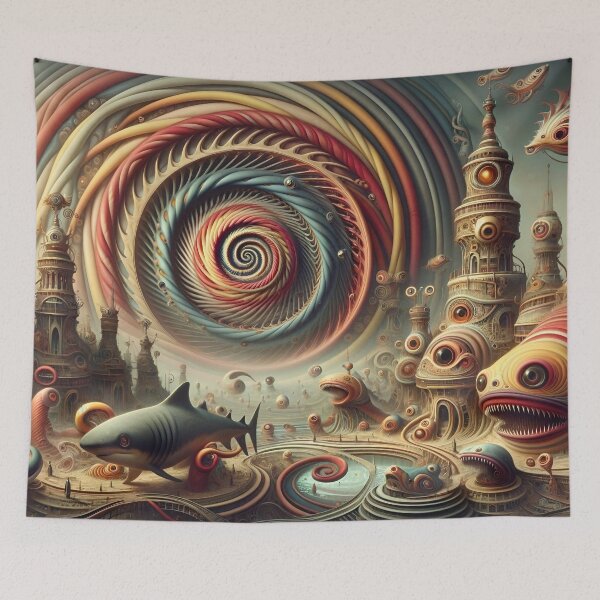 Item preview, Cosmic Carousel: The Surreal Vortex designed and sold by mahajone.