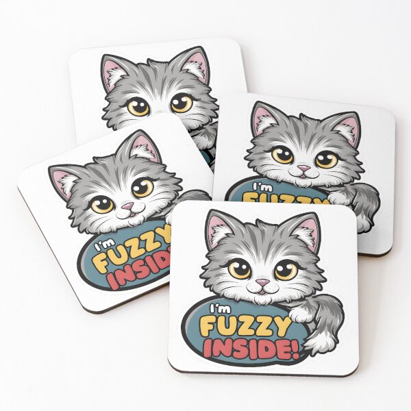 Item preview, I'm Fuzzy Inside! designed and sold by deviatepolo.