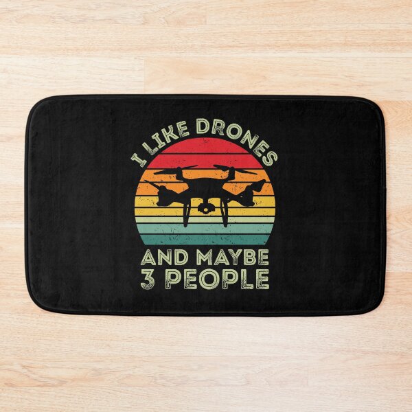 Item preview, I Like Drones And Maybe Three People Drone Operator Pilot Unmanned Aircraft UAV's designed and sold by GravitiTees.