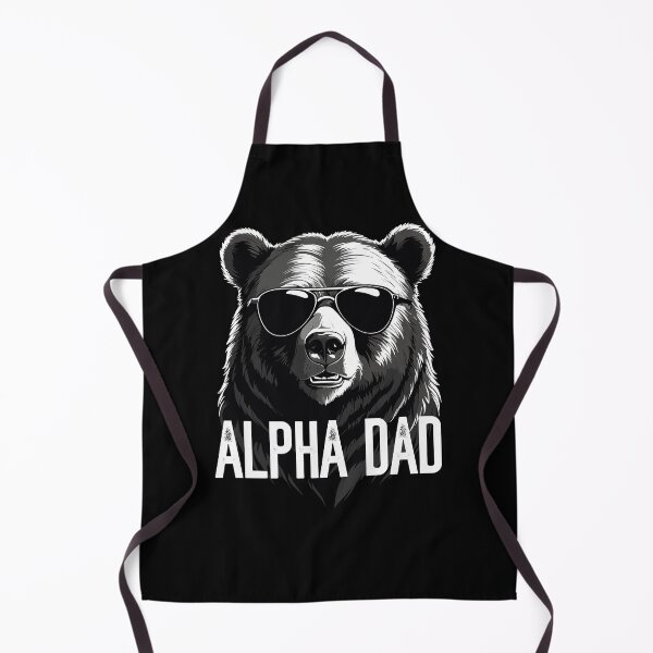 Item preview, Alpha Dad Funny Bear Father Perfect Style designed and sold by LuminOrb.