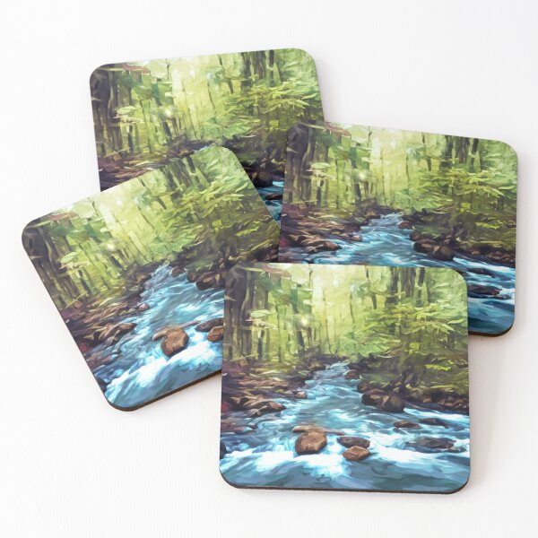 Item preview, River through the Forest designed and sold by ArtFactoryAI.