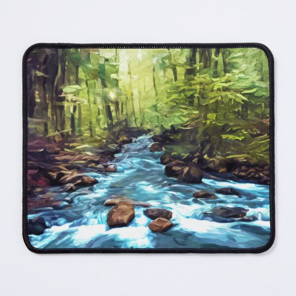 Item preview, River through the Forest designed and sold by ArtFactoryAI.