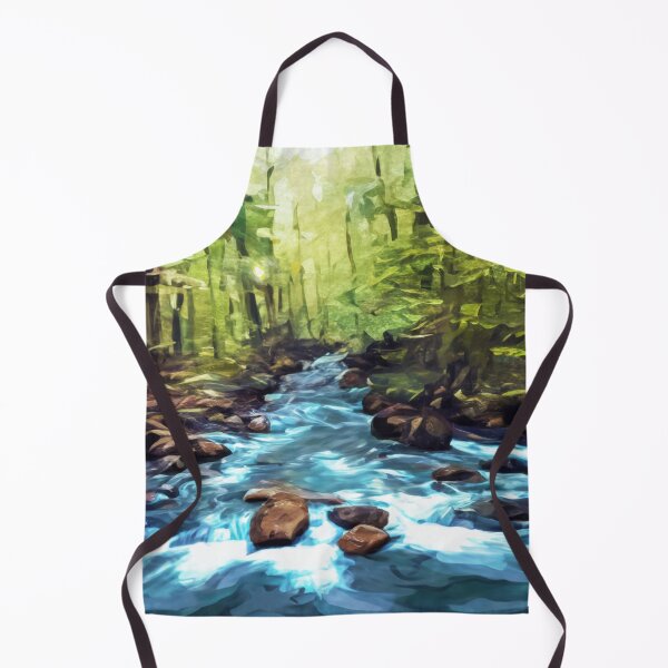 Item preview, River through the Forest designed and sold by ArtFactoryAI.