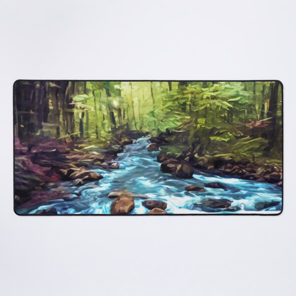 Item preview, River through the Forest designed and sold by ArtFactoryAI.
