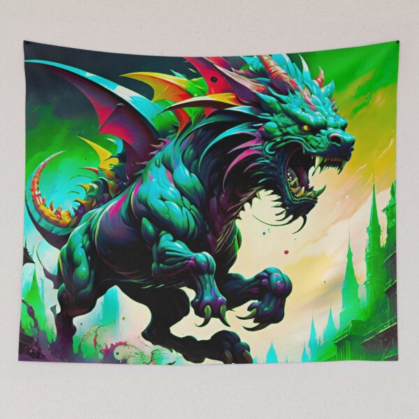 Item preview, Warpath Fury: Ferocious Demon Beast Unleashed designed and sold by GrizzlyCollective.