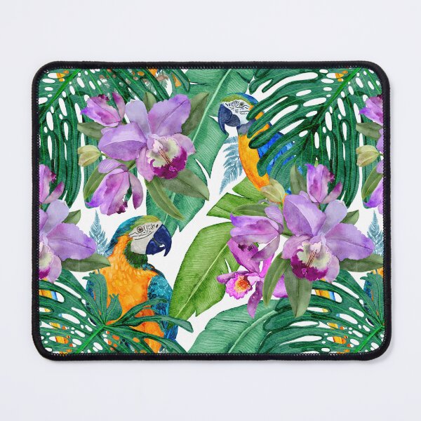 Item preview, Tropical Macaws And Orchids designed and sold by Sketchbook Designs.