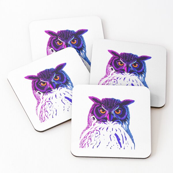 Item preview, Powerful owl - neon designed and sold by maggiesens.