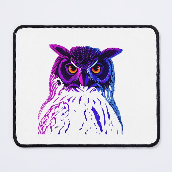 Item preview, Powerful owl - neon designed and sold by maggiesens.
