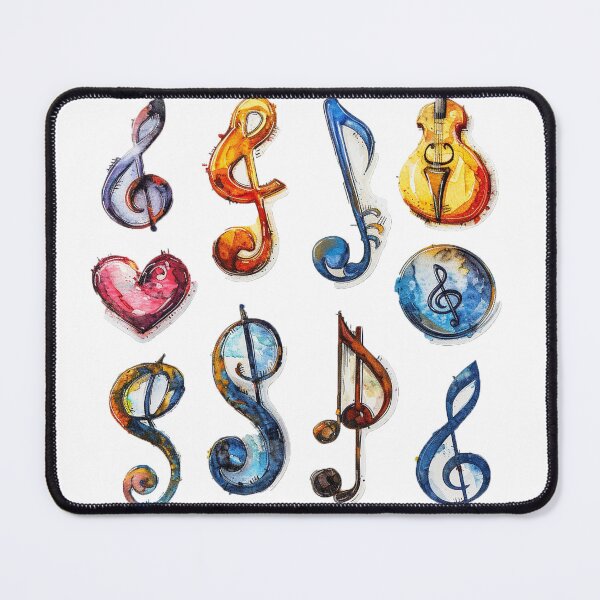 Item preview, musical notes designed and sold by Stickermagician.