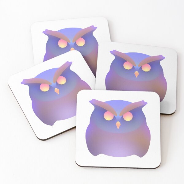 Item preview, Powerful owl - with moon eyes designed and sold by maggiesens.