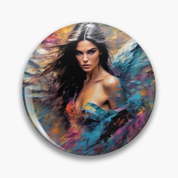Item preview, Big colorful angel like Kendall Jenner  designed and sold by bogfl.