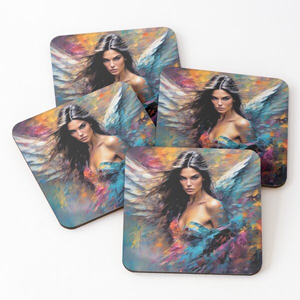 Item preview, Big colorful angel like Kendall Jenner  designed and sold by bogfl.