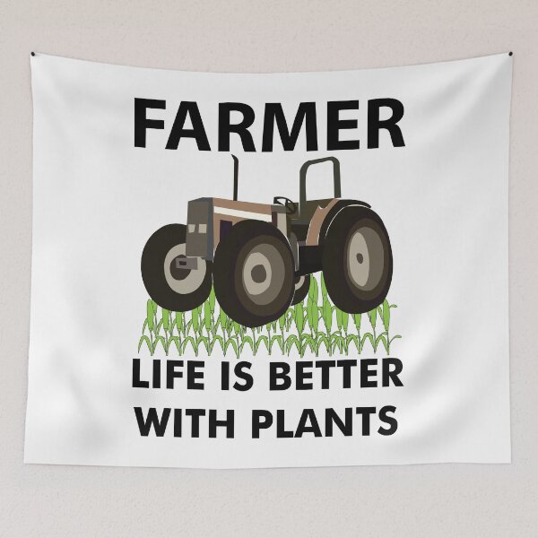 Item preview, Farming Tractor Field Farmer designed and sold by Nisha Prabhu.