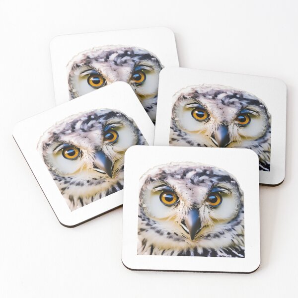 Item preview, Powerful owl - with moon eyes designed and sold by maggiesens.