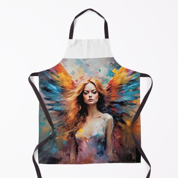 Item preview, Big colorful angel with Emma Stone face designed and sold by bogfl.