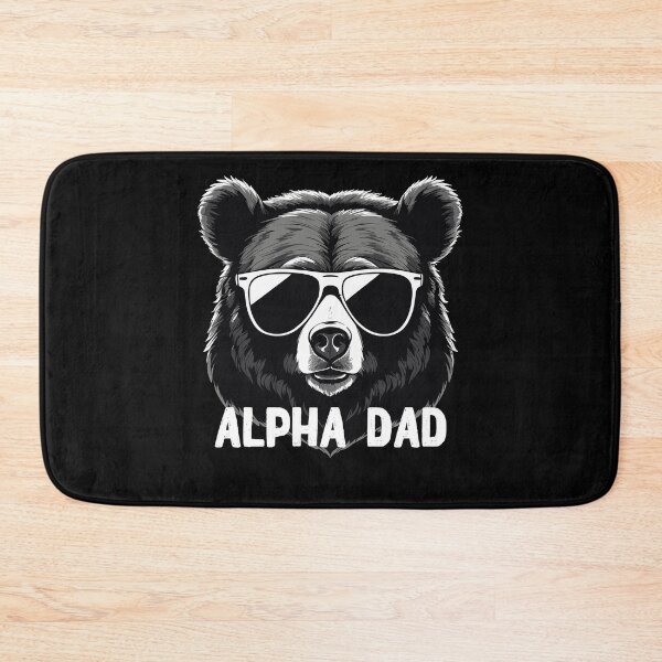 Item preview, Alpha Dad Funny Bear Father Perfect Style designed and sold by LuminOrb.